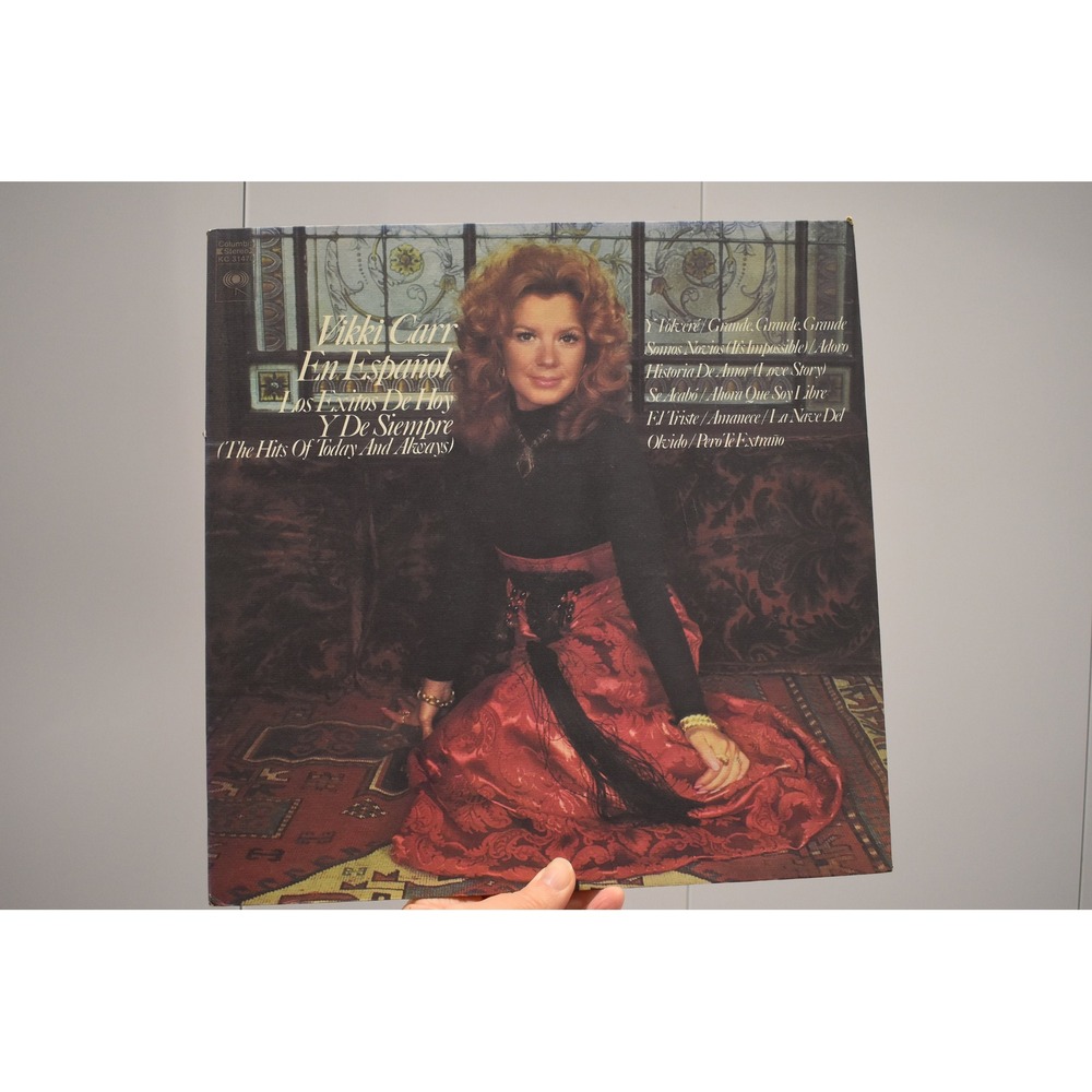 Vikki Carr En Espanol Vintage Vinyl LP Original 1972 Columbia KC 31470 Country